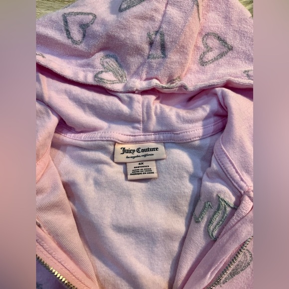 ✨NWOT JUICY COUTURE - GIRLS (KIDS)‎ GORGEOUS PINK ROMPER✨ - Picture 4 of 5